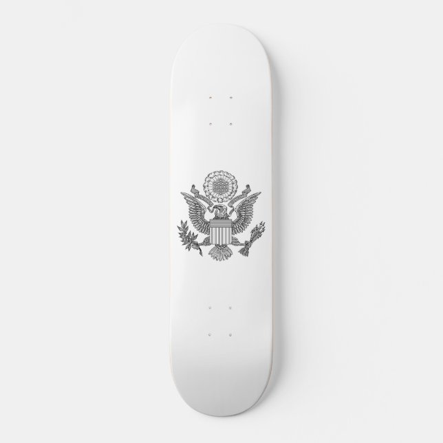 Skateboard Grand Sceau des États-Unis d'Amérique (États-Unis) (Recto)