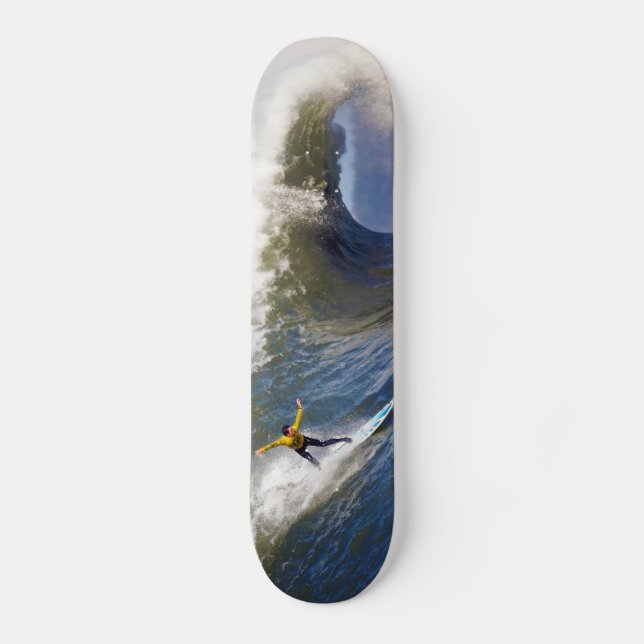 Skateboard Grande vague aux francs-tireurs surfant la (Recto)