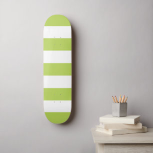 Skateboard Grandes Tailles Vertes, Grandes Tailles Blanches, 