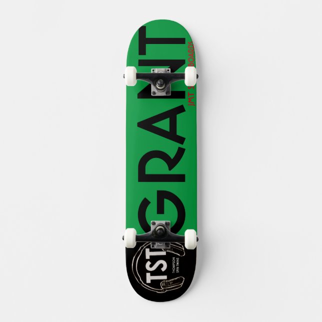 SKATEBOARD GRANT / JMT SKATEBOARDS / IPIX (Recto)