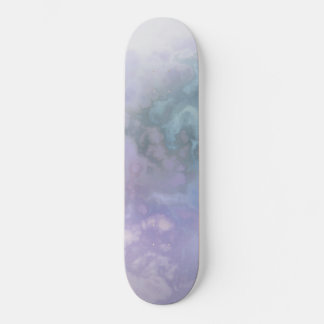 Skateboard Graphique de gaz toxique (Lavande mauve)