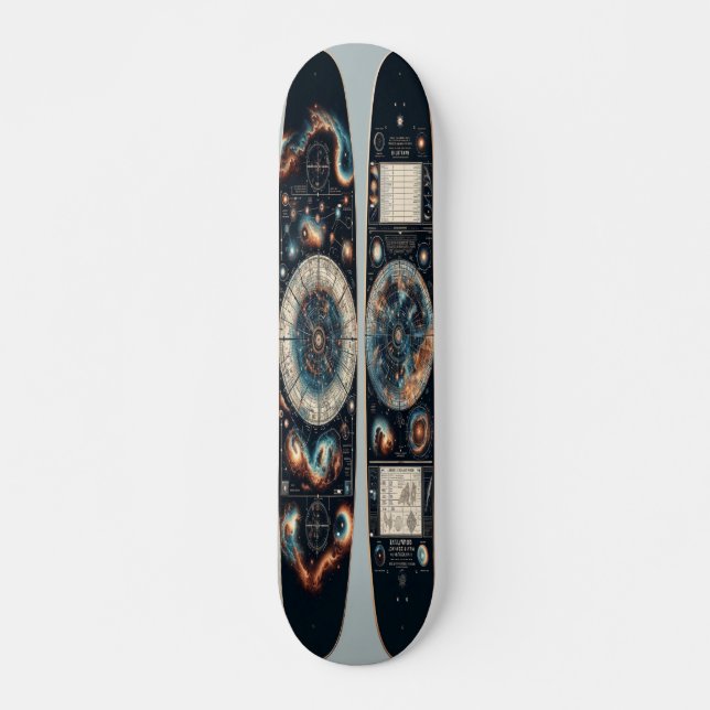 Skateboard Graphique du navigateur interstellaire (Devant)