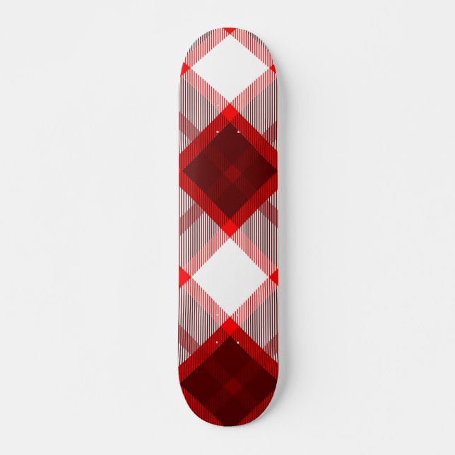 Skateboard Graphique rouge (Devant)