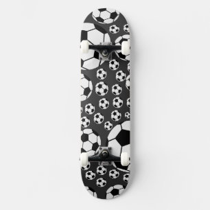 Skateboard Graphisme de ballon de football classique Fan de s