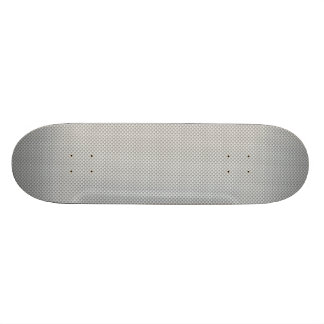 Skateboard Graphite blanc et gris de fibre de carbone
