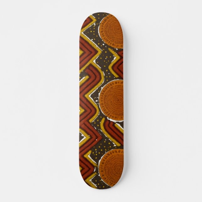 Skateboard Gras Afrique (Devant)