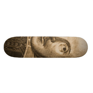 Skateboard Gravures de Shakespeare Droeshout
