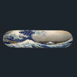 Skateboard great wave<br><div class="desc">Conception basée l'oeuvre the great wave of kanagawa</div>