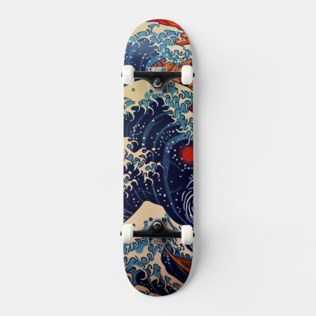 Skateboard Great Wave Off Santa Cruz (Recto)