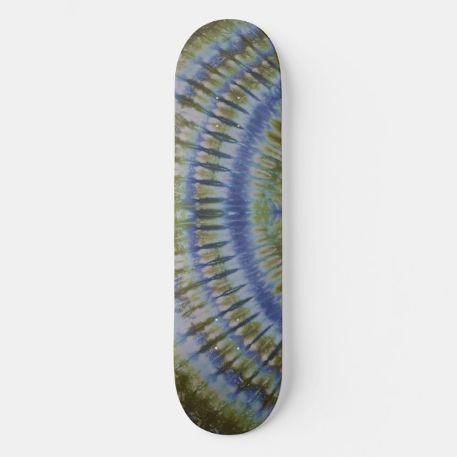 Skateboard Green Tie Dye (Recto)