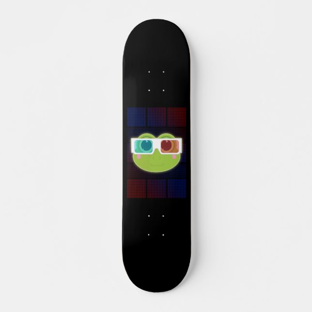 Skateboard Grenouille 3D (Devant)