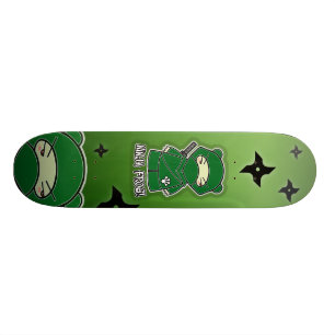 Skateboard Grenouille de Ninja ! Planche à roulettes