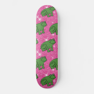 Skateboard Grenouille verte Animaux amphibiens Parties scinti