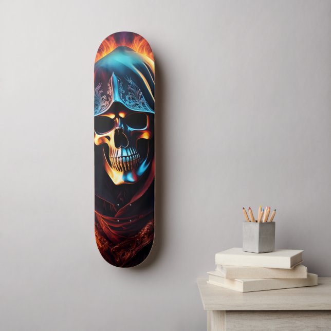 Skateboard Grim Reaper (Art mural)