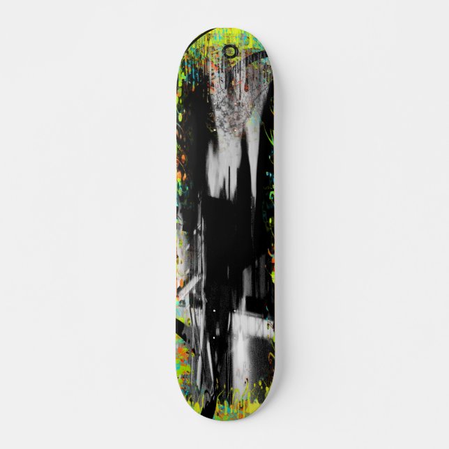 Skateboard Grinder urbain - Customisé (Devant)