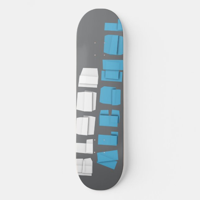 Skateboard Gris de Rudy (Recto)