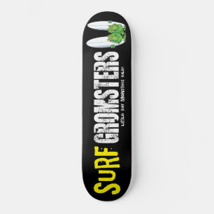Skateboard Gromsters de surf entièrement noirs