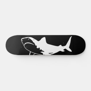 Skateboard Gros requin blanc