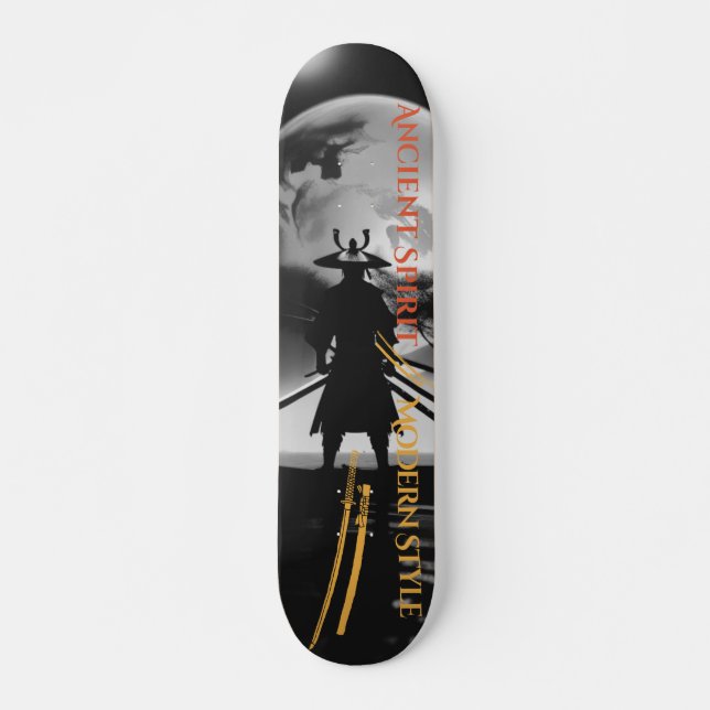 Skateboard Guerrier Samouraï (Devant)