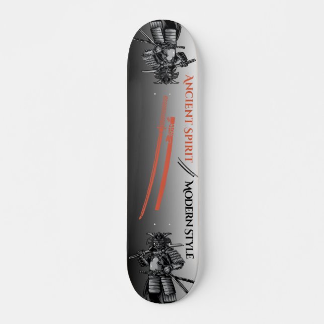 Skateboard Guerrier Samouraï (Devant)