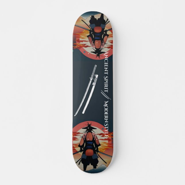 Skateboard Guerrier Samouraï (Devant)