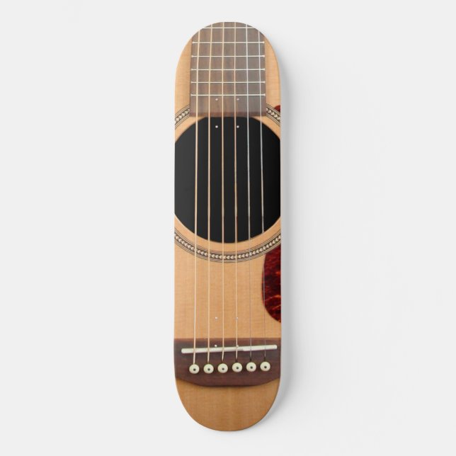 Skateboard Guitare acoustique Dreadnought 6 cordes (Recto)