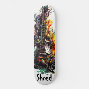 Skateboard Guitare électrique