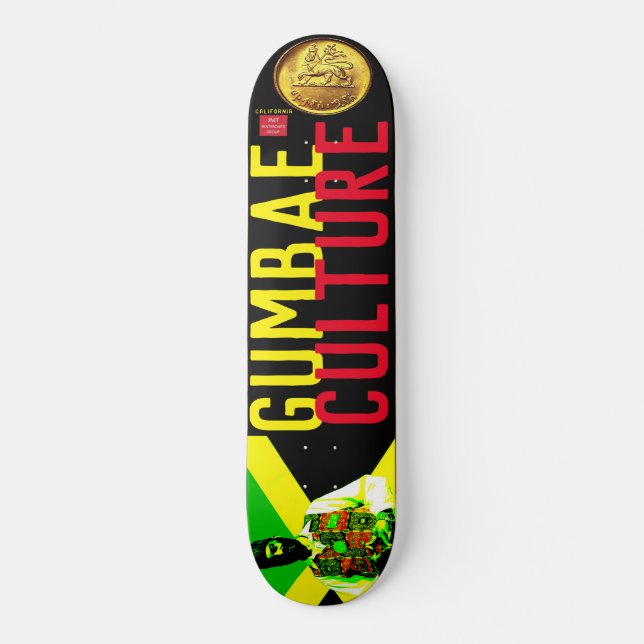 SKATEBOARD GUMBAE CULTURE SKATEBOARDS W. S (Recto)