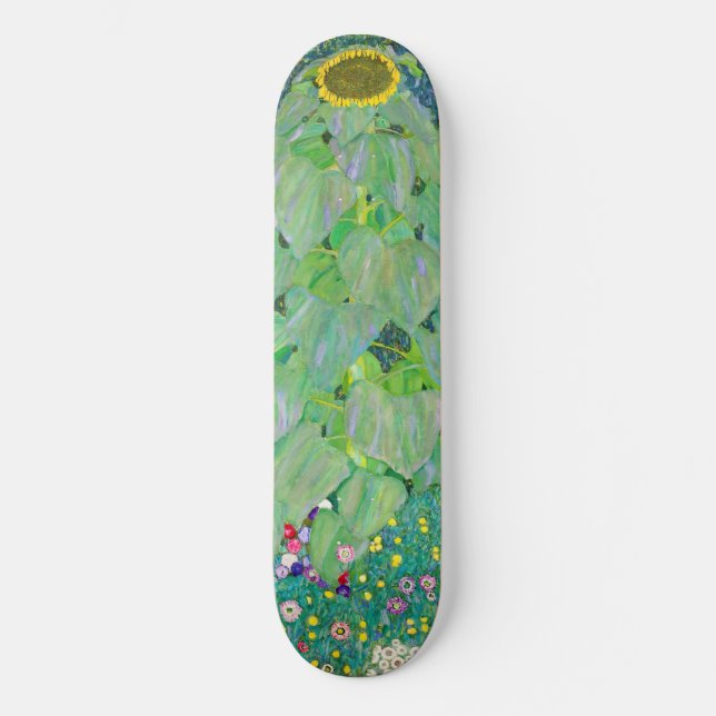 Skateboard Gustav Klimt - Le tournesol (Recto)