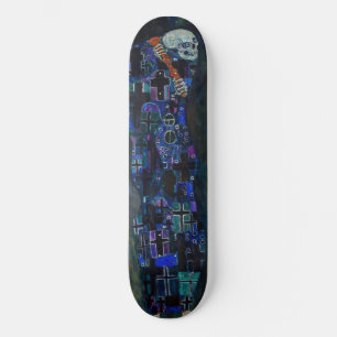 Skateboard Gustav Klimt - Mort et vie