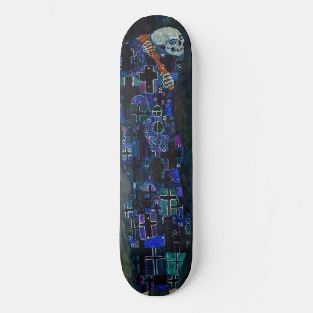 Skateboard Gustav Klimt - Mort et vie (Recto)