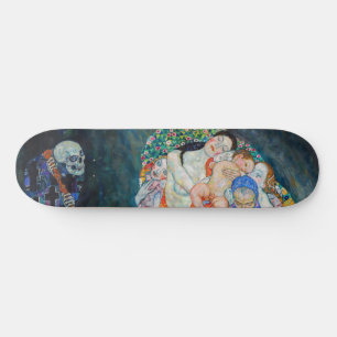Skateboard Gustav Klimt - Mort et vie