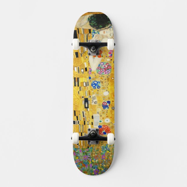 Skateboard Gustav Klimt The Kiss Vintage (Recto)