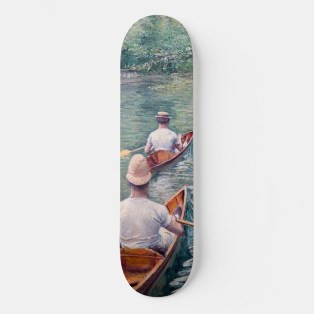 Skateboard Gustave Caillebotte - Canoës sur l'Yerres (Recto)