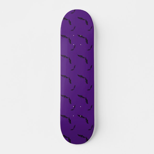 Skateboard Halloween/chauve-souris (Devant)