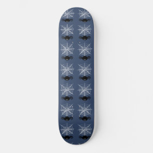 Skateboard Halloween Spider Web