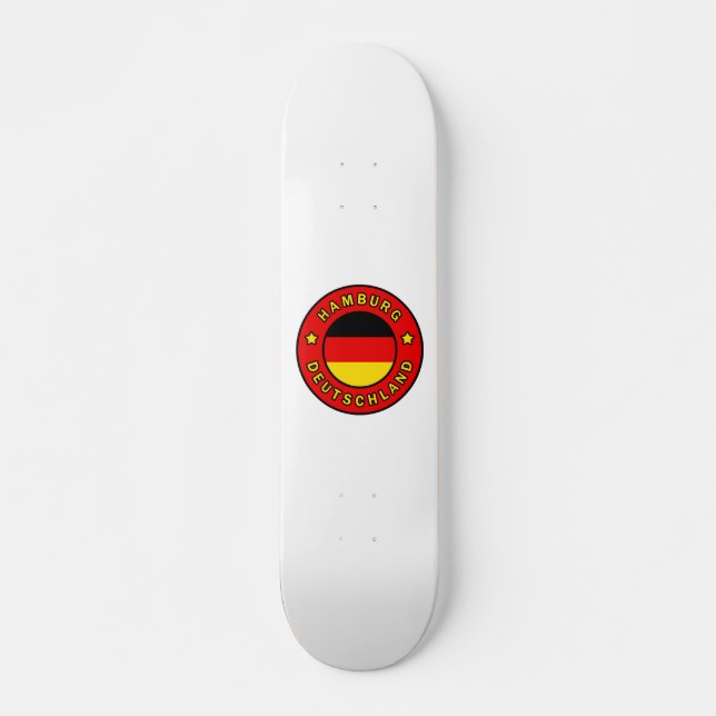 Skateboard Hambourg Deutschland (Devant)