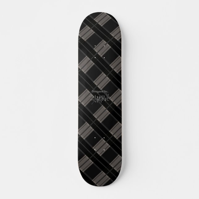 Skateboard HAMbWG Plaid, n'importe quelle couleur (Devant)