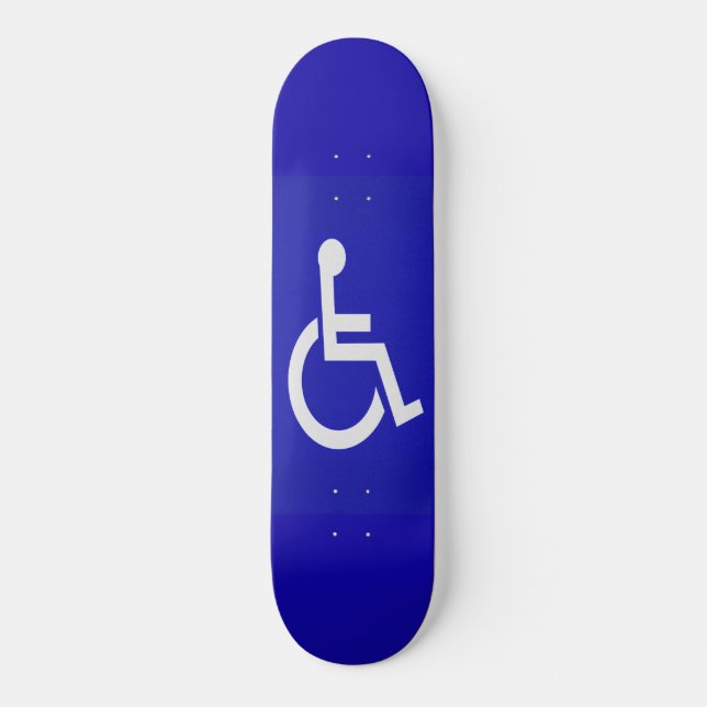 Skateboard Handicapés handicapés (Recto)