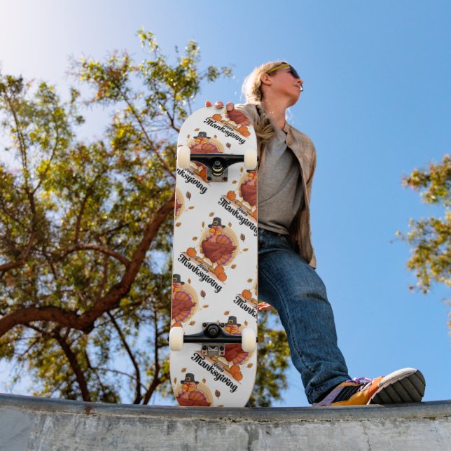 Skateboard Happy Thanksgiving (Extérieur 1)