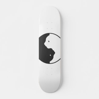 Skateboard Harmonie des chats blancs et noirs - Choisir la co