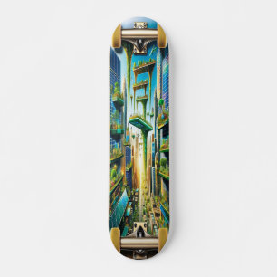 Skateboard "Harmonie futuriste"