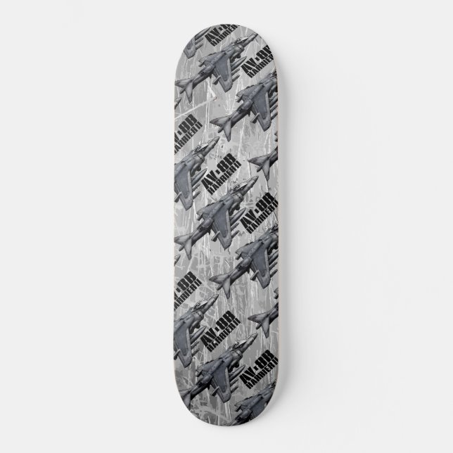 Skateboard Harrier II AV-8B (Recto)
