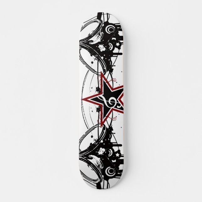 Skateboard haut-parleur de sykotik (Devant)