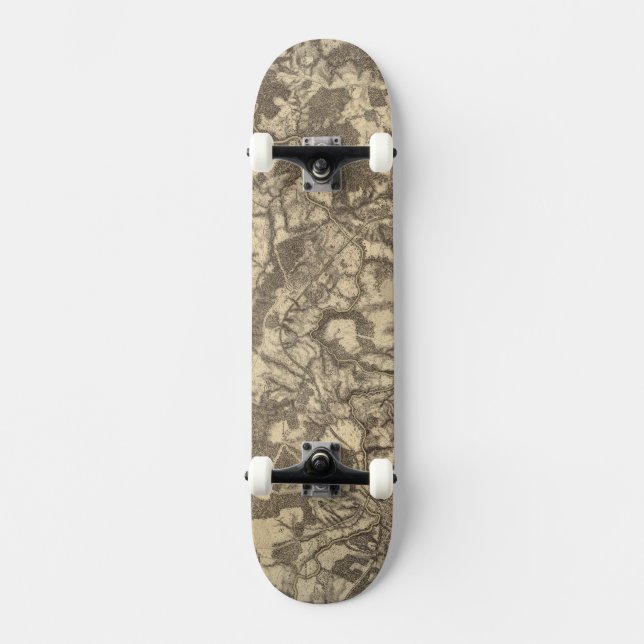 Skateboard Hauts pont et Virginie (Recto)