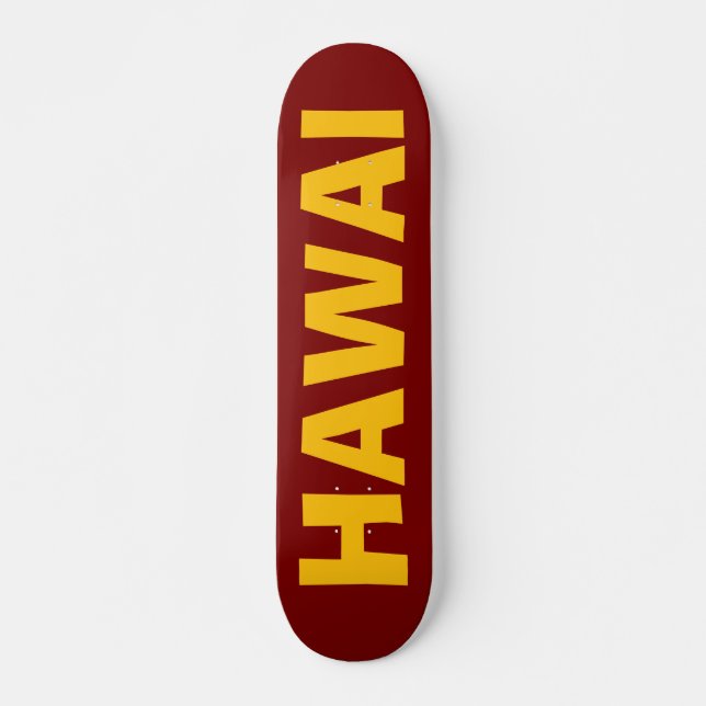 SKATEBOARD HAWAI (Devant)