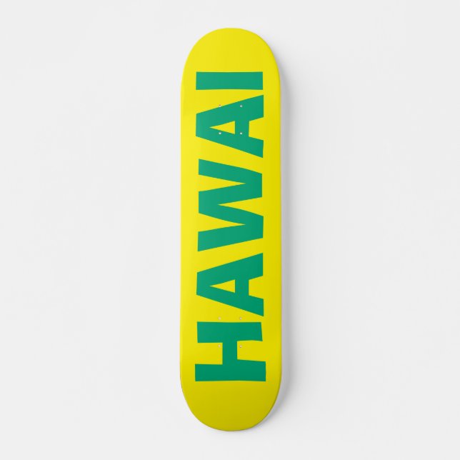 SKATEBOARD HAWAI DECK (Devant)