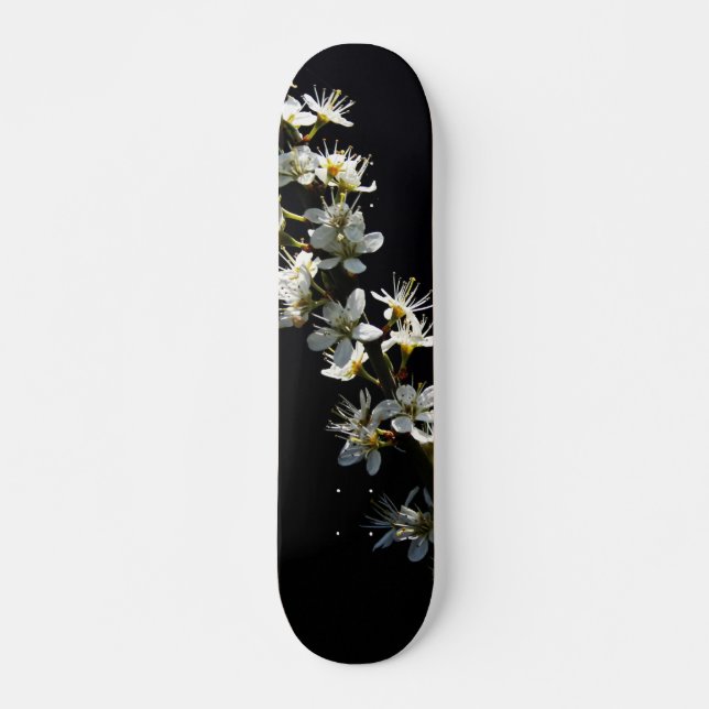 Skateboard Hawthorn Flowers sdcna (Devant)
