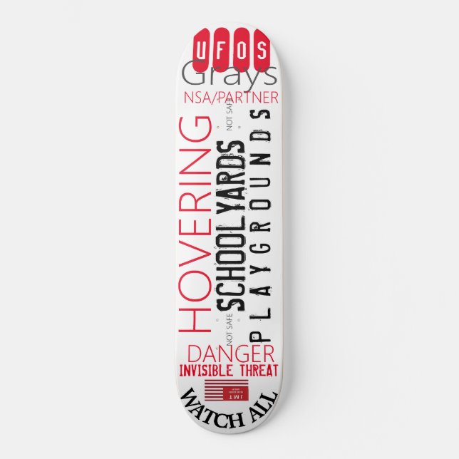 Skateboard HÉBERGEMENT DE 8 Patins 1/4" (Recto)
