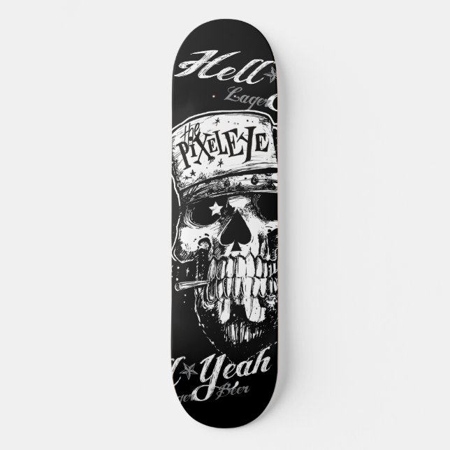 Skateboard Hell Yeah Beer Skatedeck (Recto)